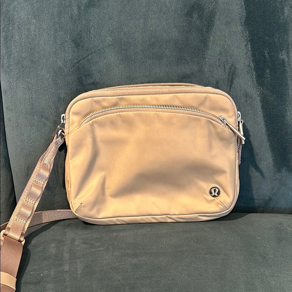 lululemon athletica Tan Crossbody Bag